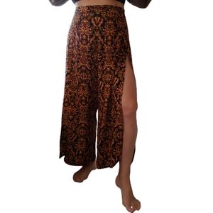 Xhilaration Floral Wide Leg Trousers / Culottes Size S